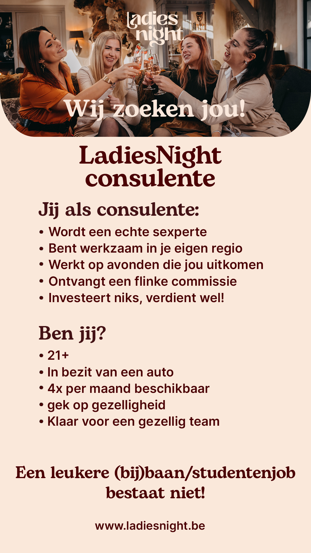 Consulente gezocht insta story2 Story - Consulente gezicht 2