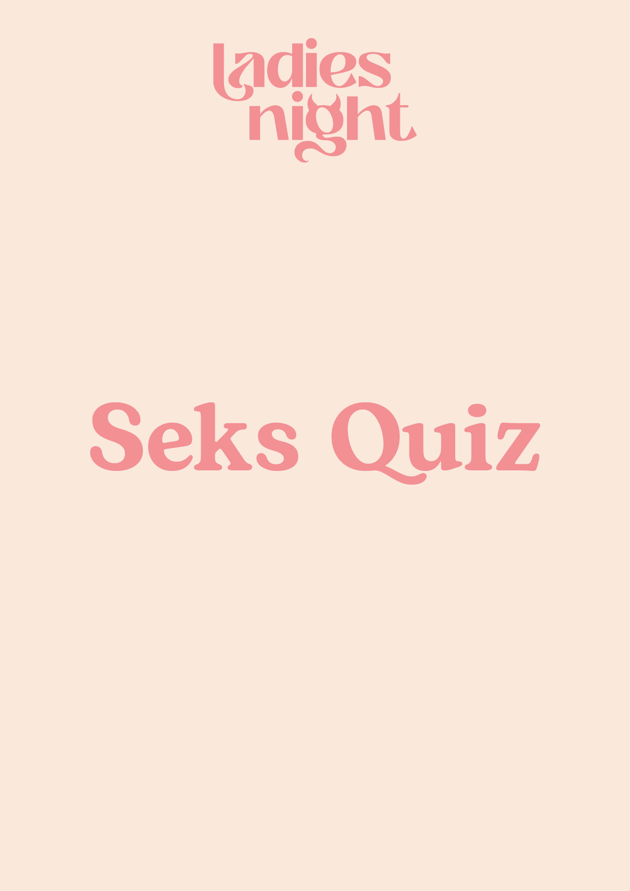 Seks quiz2023 Seks Quiz