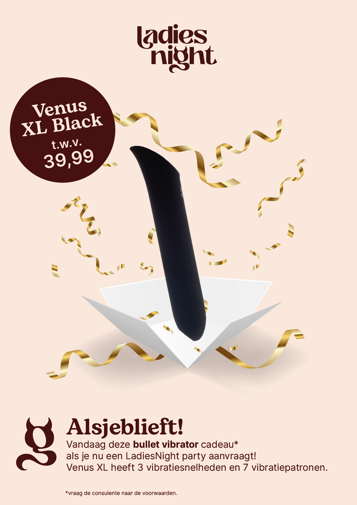 HH Cadeau 2024 - Venus XL black HH Cadeau 2024 - Venus XL Black
